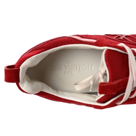 SOLD
LOUIS VUITTON 
Suede Calfskin Run Away Sneakers - Picture 8 of 9